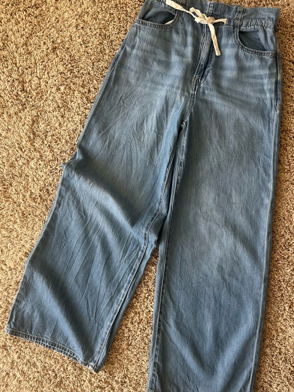 GAP Light Blue Baggy Denim Pants